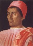 Andrea Mantegna, Portrait of Carlo de Medici